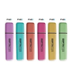 Gıpta Fosforlu Markör 5Mm Kesik Uç Pastel Pembe - 1