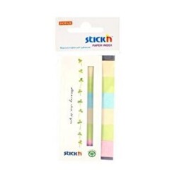 Gıpta Yapışkanlı Not Kağıdı 50X20 Kapakli Recy.Kağ. 6 Rnk 180 Yaprak - Gıpta