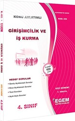 Girişimcilik ve İş Kurma Konu Anlatımlı Hedef Sorular 4. Sınıf Güz Dönemi 7. Yarıyıl Kod 455 - 1