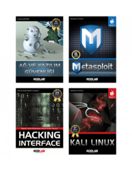 Global Hacking ve Güvenlik Seti 4 Kitap Takım - Kodlab Yayın Dağıtım