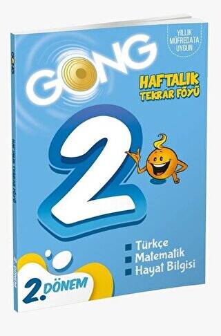 GONG 2. Sınıf 2. Dönem Haftalık Tekrar Föyü - 1