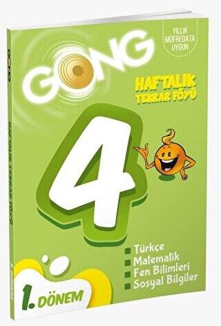 GONG 4. Sınıf 1. Dönem Haftalık Tekrar Föyü - 1