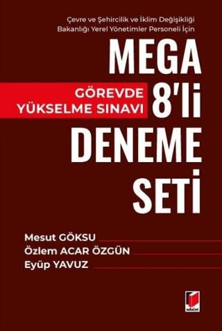 Görevde Yükselme Sınavı Mega 8`li Deneme Seti - 1