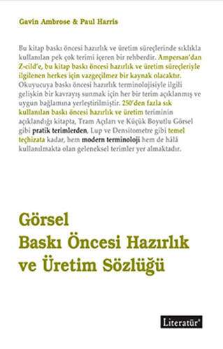 Görsel Baskı Öncesi Hazırlık ve Üretim Sözlüğü - 1