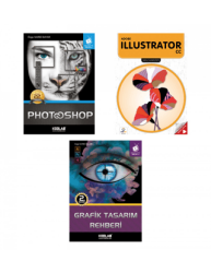 Grafik Tasarım Seti 3 Kitap Takım - Kodlab Yayın Dağıtım