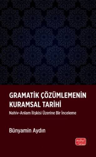 Gramatik Çözümlemenin Kuramsal Tarihi - 1