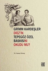 Grimm Kardeşler Diez`in Tepegöz Özel Baskısını Okudu mu? - 1