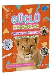 Güçlü Hayvanlar - Çıkartmalı Aktivite Kitabı - Beta Kids