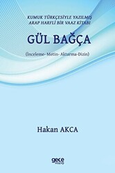 Gül Bağça - Kumuk Türkçesiyle Yazılmış Arap Harfli Bir Vaaz Kitabı - Gece Akademi