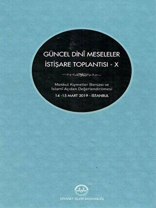Güncel Dini Meseleler İstişare Toplantısı - IX - 1