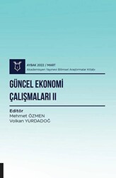 Güncel Ekonomi Çalışmaları II - 1