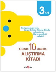 Günde 10 Dakika Alıştırma Kitabı 3 Yaş - 1