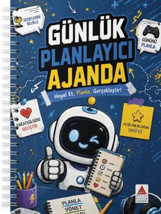 Günlük Planlayıcı Okul Ajandası - 1
