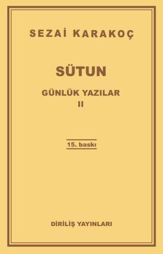 Günlük Yazılar 2 - Sütun - 1