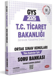 T.C. Ticaret Bakanlığı Gys Ortak Sınav Konuları Soru Bankası – Karekod Çözümlü - 1