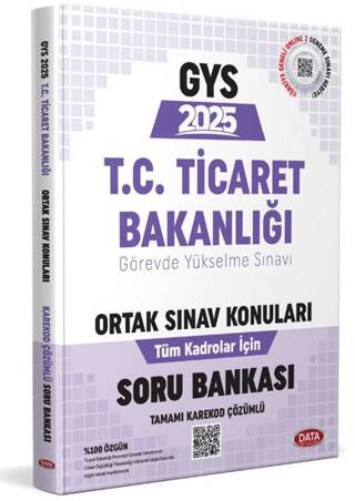 T.C. Ticaret Bakanlığı Gys Ortak Sınav Konuları Soru Bankası – Karekod Çözümlü - 1