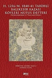 H. 1256-M. 1840-41 Tarihli Balıkesir Kazası Köyleri Nüfus Defteri - 1