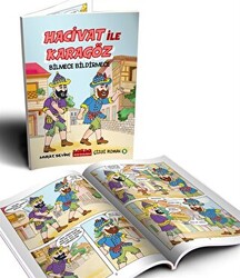 Hacivat ile Karagöz Bilmece Bildirmece - Bordo Ressam