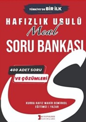 Hafızlık Usulü Meal Soru Bankası - 400 Adet Soru ve Çözümleri - 1