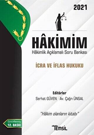 Hakimim İcra ve İflas Hukuku - Hakimlik Açıklamalı Soru Bankası 2021 - 1