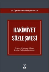 Hakimiyet Sözleşmesi - Adalet Yayınevi