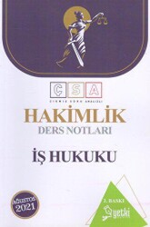 Hakimlik Ders Notları İş Hukuku - 1