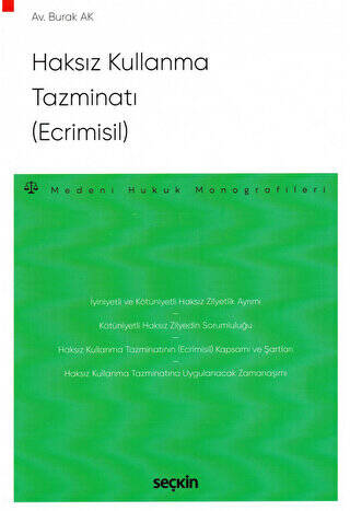 Haksız Kullanma Tazminatı Ecrimisil - 1