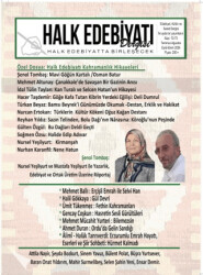Halk Edebiyatı Dergisi: 73 - 74 Temmuz Ağustos Eylül Ekim 2026 - Halk Edebiyatı Dergisi Yayınları