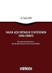 Halka Açık Ortaklık Statüsünün Sona Ermesi - 1