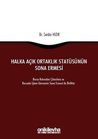 Halka Açık Ortaklık Statüsünün Sona Ermesi - 1