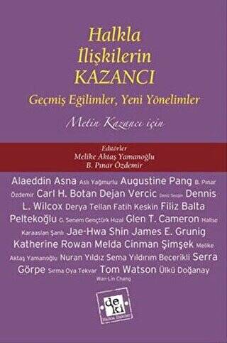 Halkla İlişkilerin Kazancı - 1