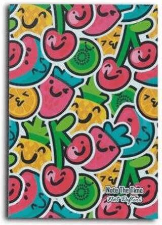 Happy Fruits Patterns Not Defteri - 1