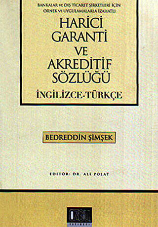 Harici Garanti ve Akreditif Sözlüğü - 1