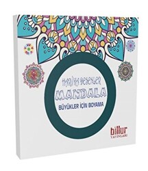 Harika Desenler Mandala - Büyükler İçin Boyama - 1