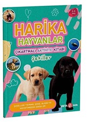 Harika Hayvanlar - Çıkartmalı Aktivite Kitabı - 1