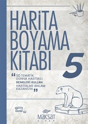 Harita Boyama Kitabı 5 - 1