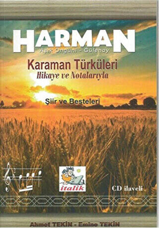 Harman - Karaman Türküleri Hikaye ve Notalarıyla CD İlaveli - 1