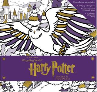 Harry Potter: Winter at Hogwarts: A Magical Coloring Set - 1