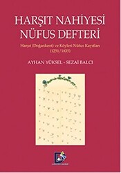 Harşıt Nahiyesi Nüfus Defteri - 1