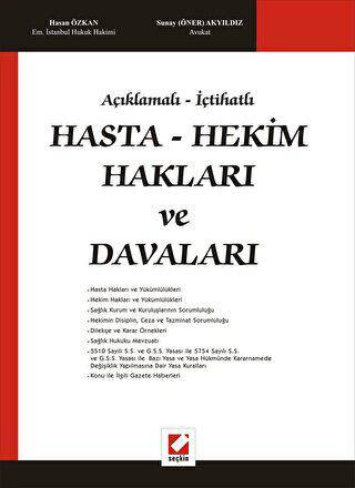 Hasta – Hekim Hakları ve Davaları - 1