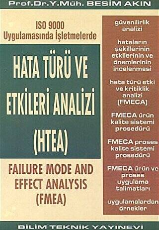 Hata Türü ve Etkileri Analizi HTEA ISO 9000 Uygulamasında İşletmelerde - 1