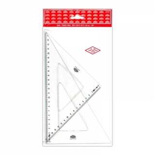 Hatas Teknik Okul Öğrenci Gönye Seti 26-60-45 - 1