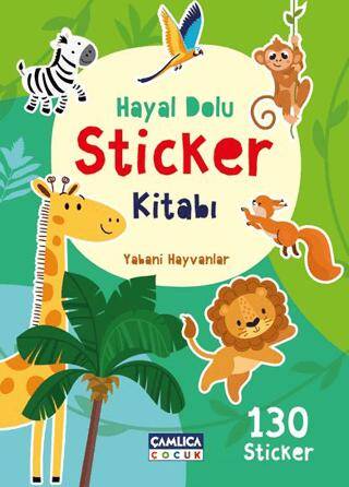 Hayal Dolu Sticker Kitabı 1 - Yabani Hayvanlar - 1