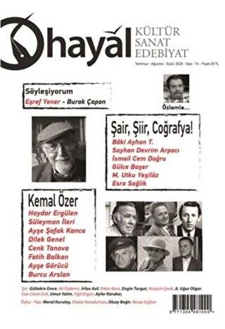 Hayal Kültür Sanat Edebiyat Dergisi Sayı: 74 - 1