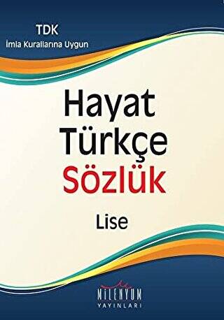 Hayat Türkçe Sözlük - Lise - 1