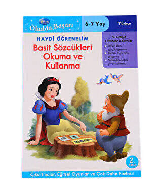 Haydi Öğrenelim - Basit Sözcükleri Okuma ve Kullanma 6-7 Yaş - 1