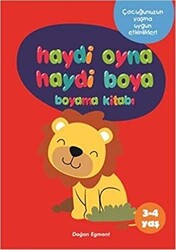 Haydi Oyna Haydi Boya Boyama Kitabı 1 3-4 Yaş - 1
