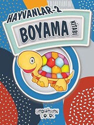 Hayvanlar 2 Boyama Kitabı - 1