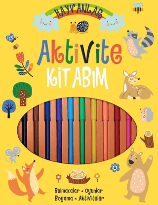 Hayvanlar Aktivite Kitabım - 1