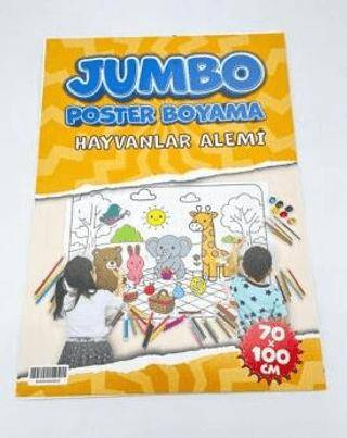 Hayvanlar Alemi Jumbo Poster Boyama 70x100cm - 1